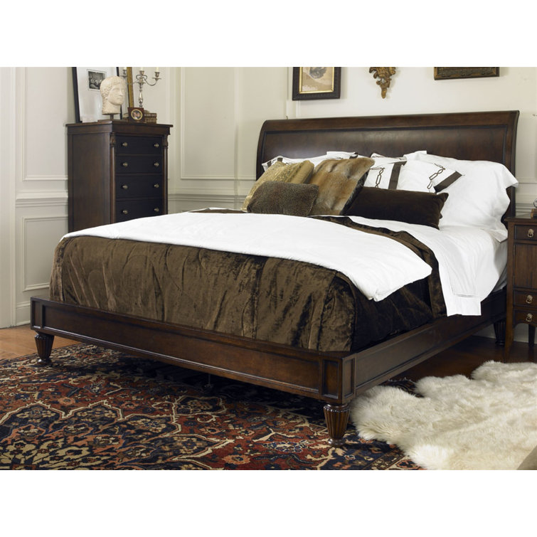Century Chelsea Club Low Profile Sleigh Bed Perigold